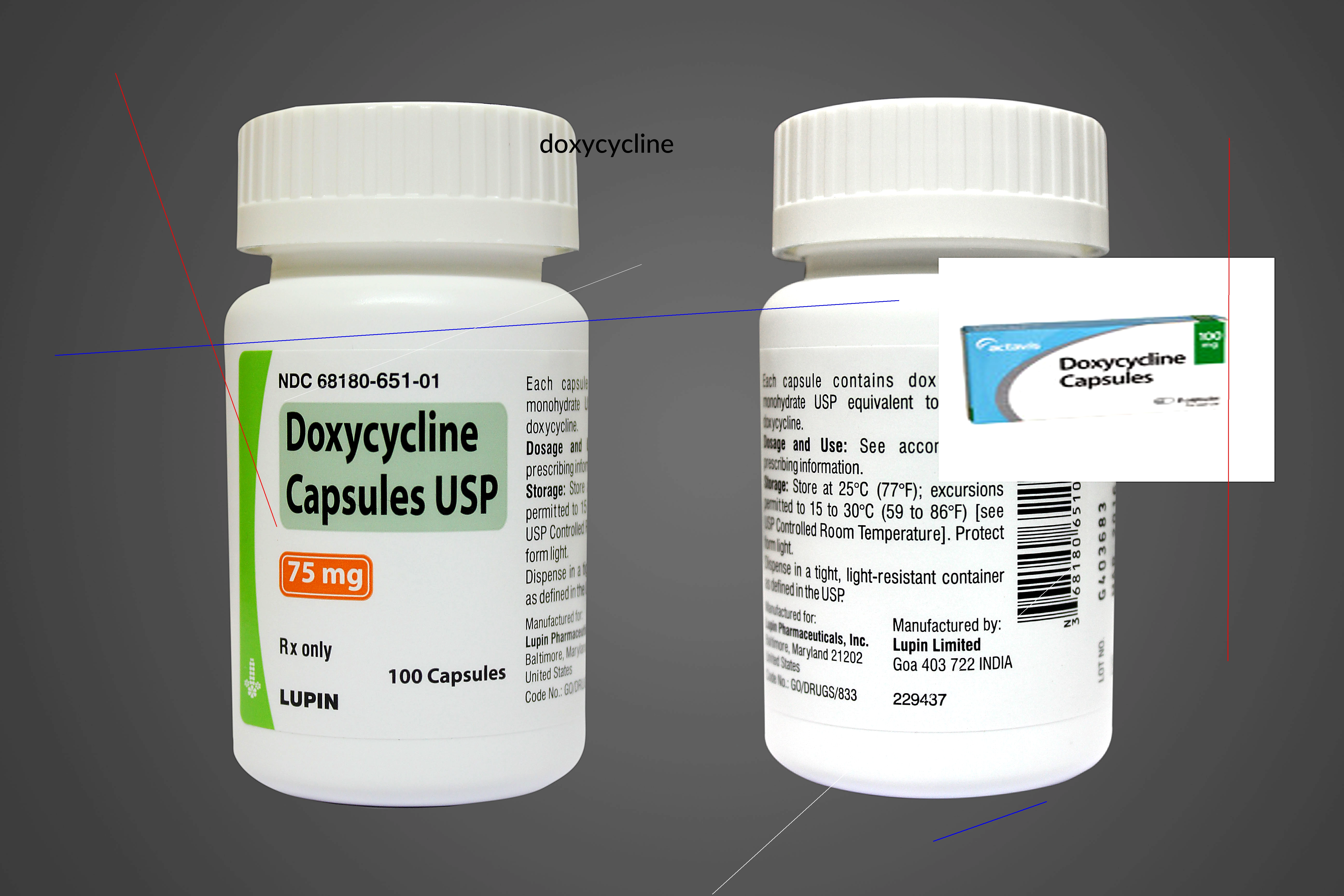 Doxycycline le prix